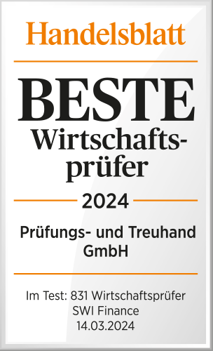 Handelsblatt - Beste Wirtschaftsprüfer 2022